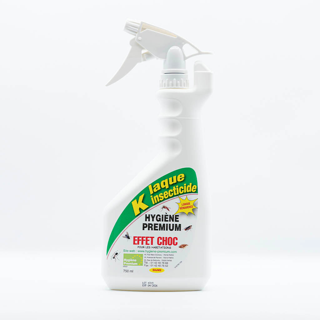 K Laque - Insecticide Professionnel Ultra-Efficace pour Insectes Volants et Rampants
