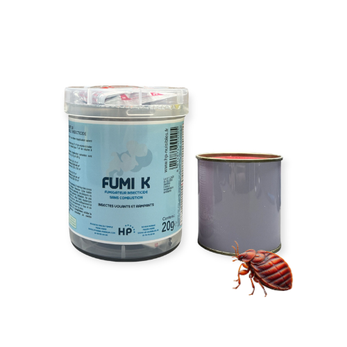 Fumi K - 20g - fumigène insecticide anti punaises de lit