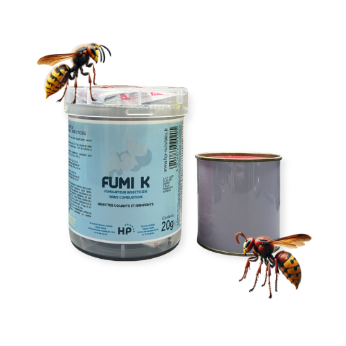 Fumi K - 20g - fumigène insecticide anti guêpes et frelons