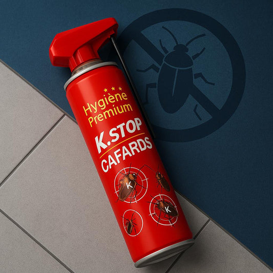 K-Stop Cafards 400 ml – Traitement Choc Contre les Cafards