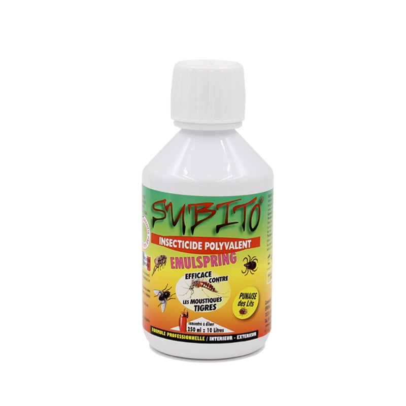Subito Emulspring - Formule Professionnelle pour Insectes du bois