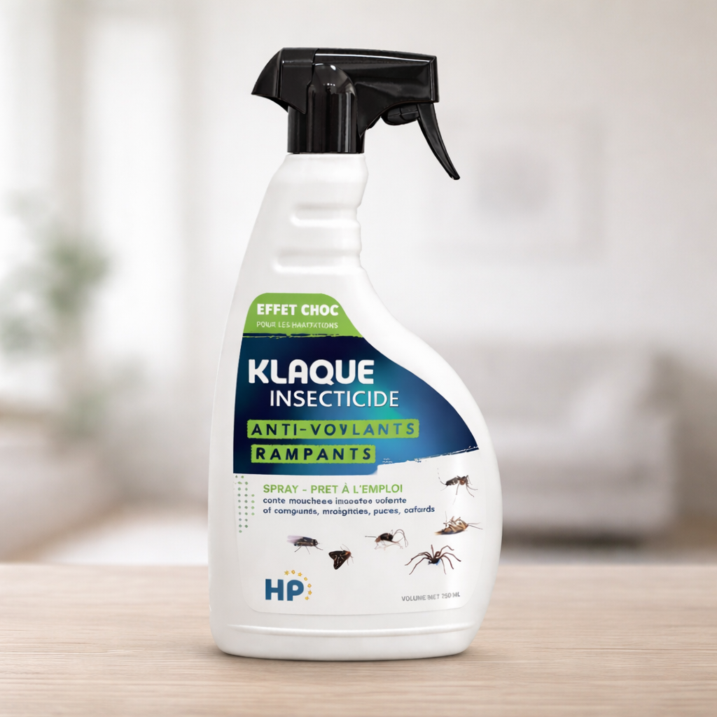 Lot de 2 K Laques - Insecticide Professionnel Ultra-Efficace pour Insectes Volants et Rampants