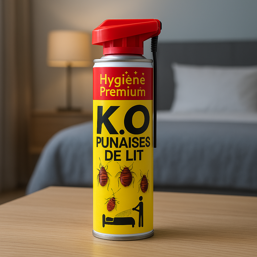KO Punaises de Lit - Éradication Rapide en 15 Secondes, Parfum Citronnelle
