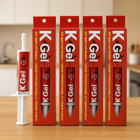 Pack de 4 gels anti cafards - Efficace et rapide