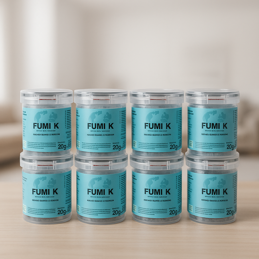 Lot de 10 fumigateurs insecticides FUMI K 20G