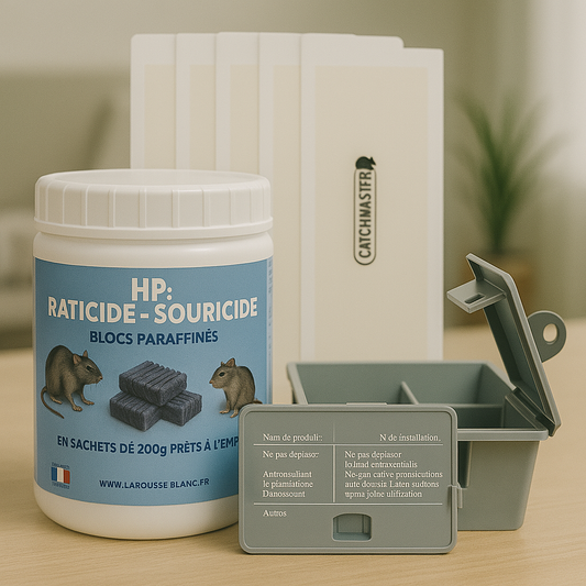 Pack Infestation Souris : Blocs - Rapide et Efficace | Nuisible Shop