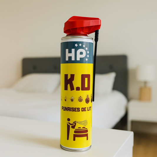 KO Punaises de Lit - Éradication Rapide en 15 Secondes, Parfum Citronnelle