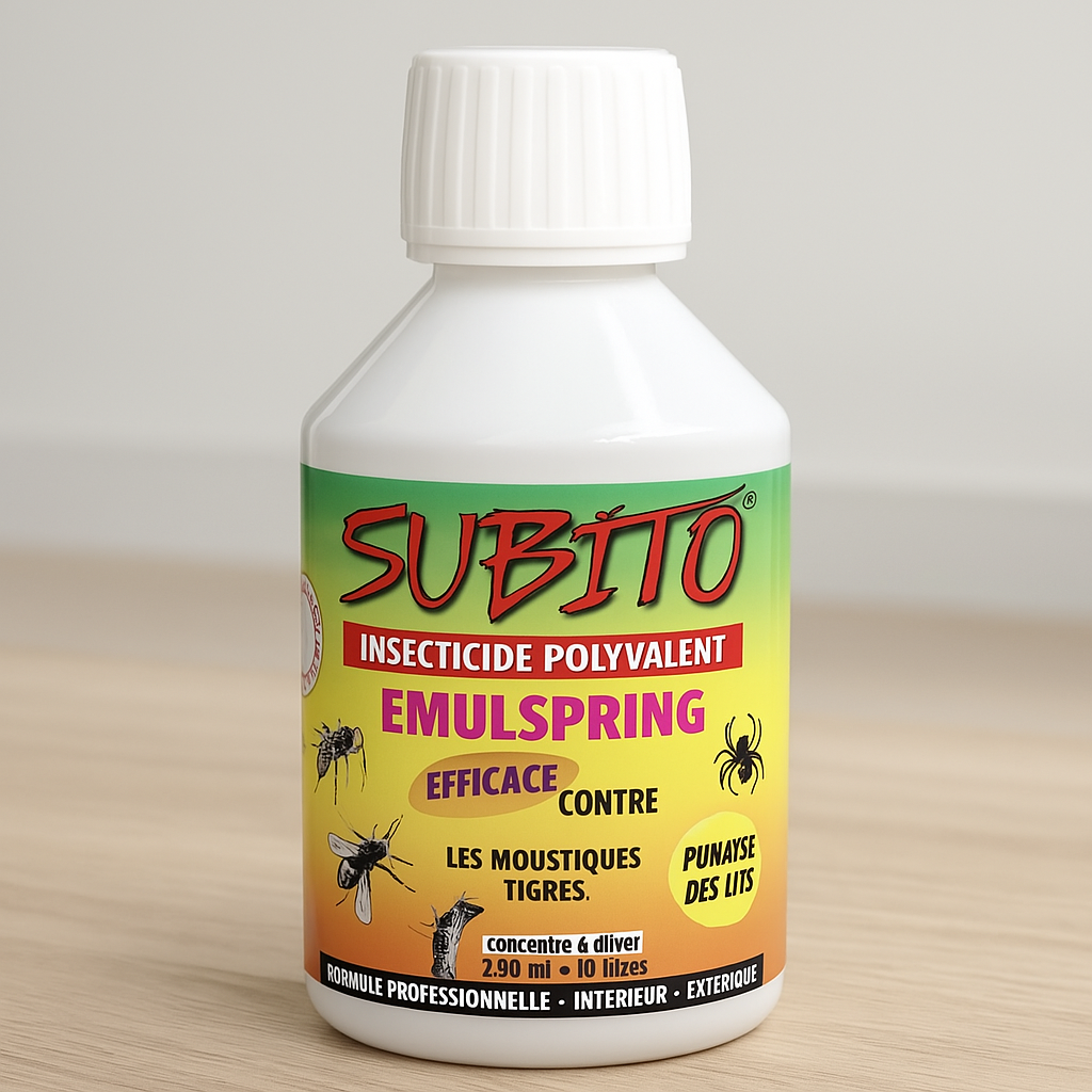 Subito Emulspring - Formule Professionnelle pour Poisson d'argent