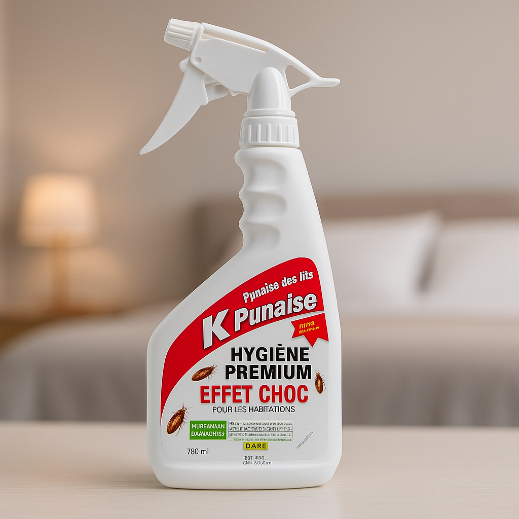 Lot de 2 Laques Anti-Punaises : Traitement Efficace et Rapide Contre les Punaises de Lit - Produit Professionnel