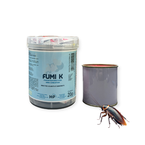 Fumi K - 20g - fumigène insecticide anti cafards et blattes