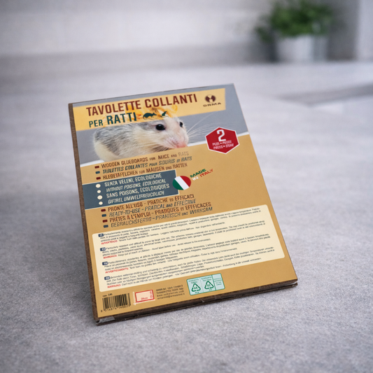 Plaques collantes anti souris et rats