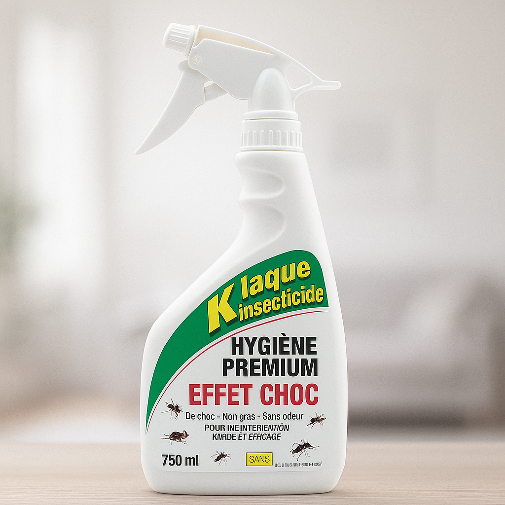 K Laque - Insecticide Professionnel Ultra-Efficace pour mouches