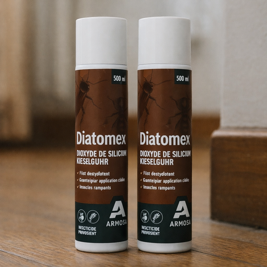 Lot de 2 Aérosols Diatomex® 500 ml | NuisibleShop - Vaporisateur Terre de Diatomée - Efficace et Rapide