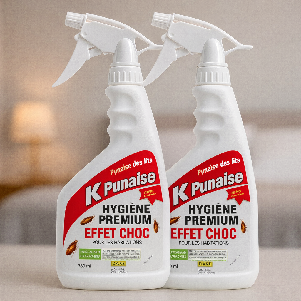 Lot de 2 Laques Anti-Punaises : Traitement Efficace et Rapide Contre les Punaises de Lit - Produit Professionnel