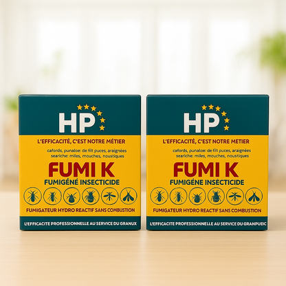 Lot de 2 fumigateurs insecticides FUMI K 15G