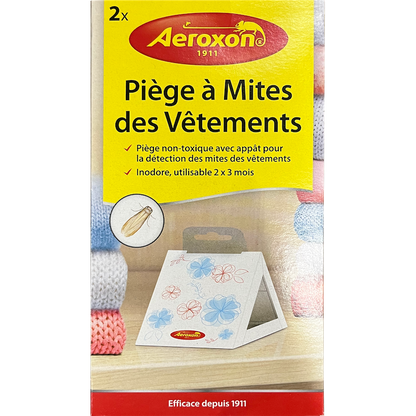 Pièges à mites vestimentaires x2