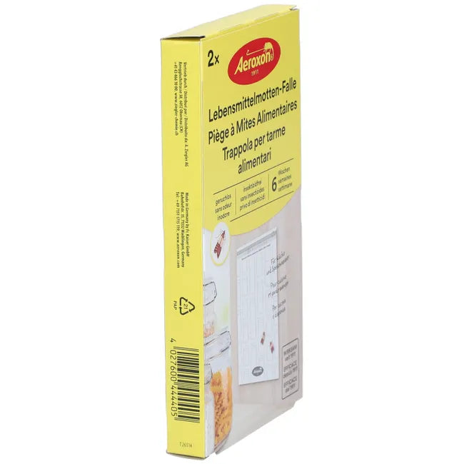 Pièges Collants Anti-Mites Alimentaires (x2) : Protection Efficace