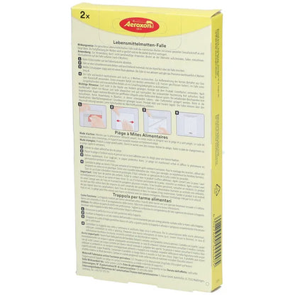 Pièges Collants Anti-Mites Alimentaires (x2) : Protection Efficace