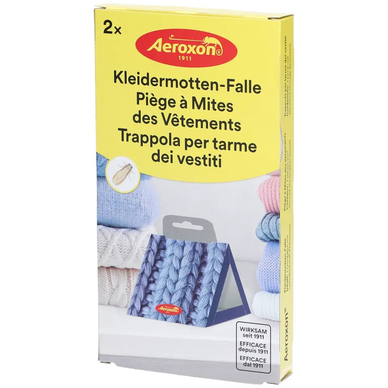 Pièges à mites vestimentaires x2
