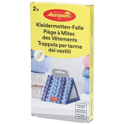 Pièges à mites vestimentaires x2